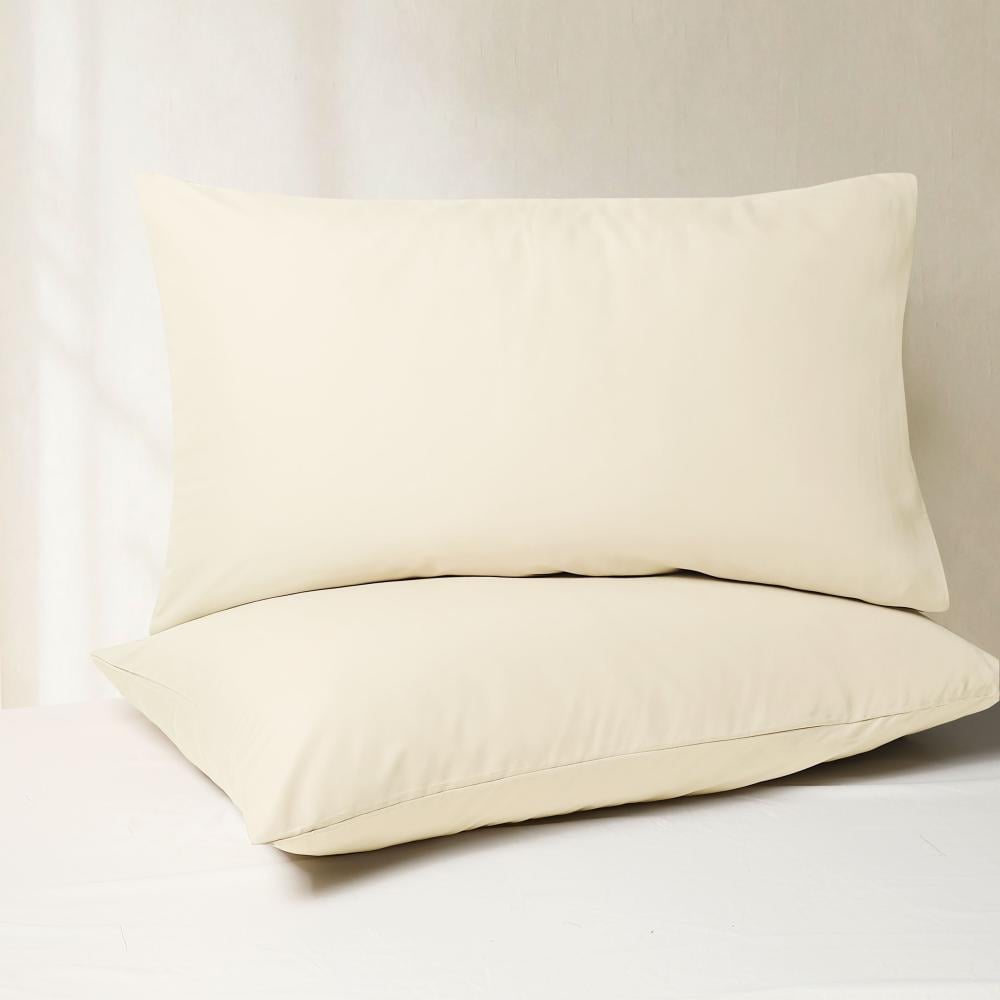 طقم بيت مخدة 2 قطعة - زويتا - كريمي