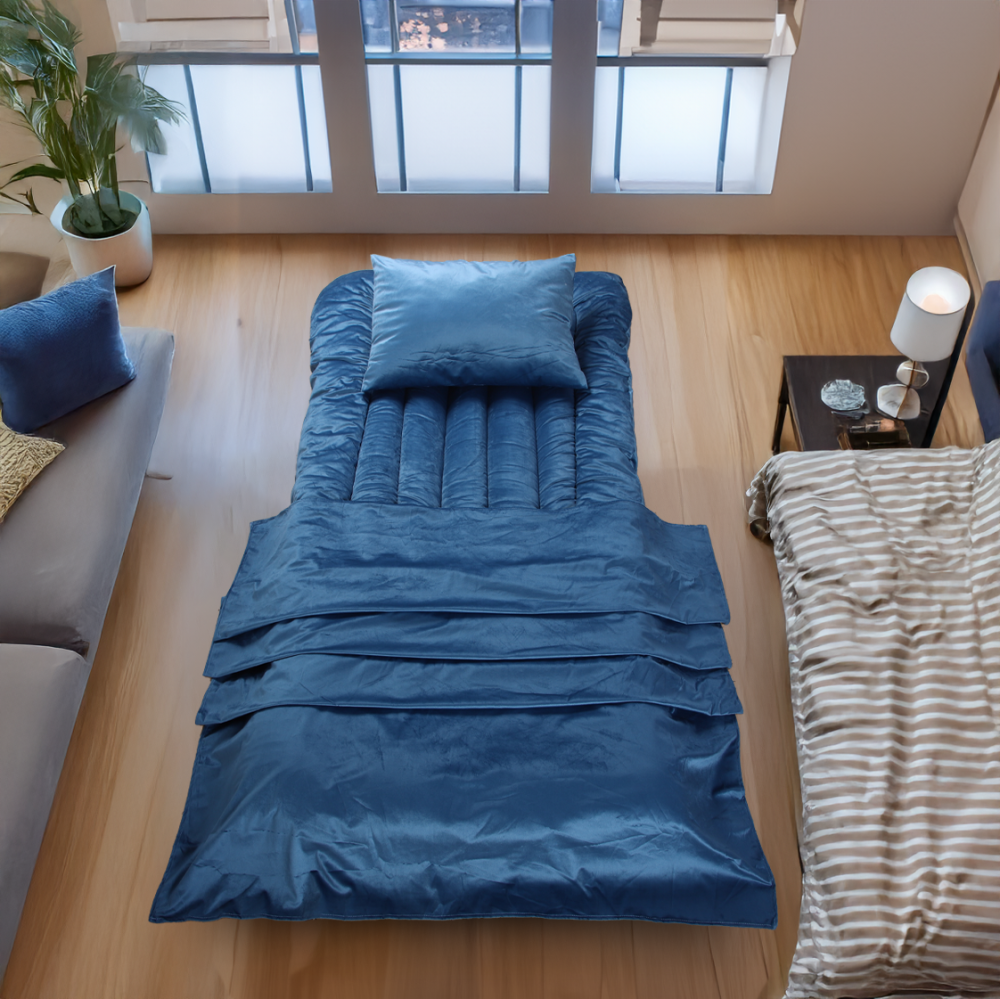 بكج للرحلات والضيوف - 3 قطع - كحلي فاتح