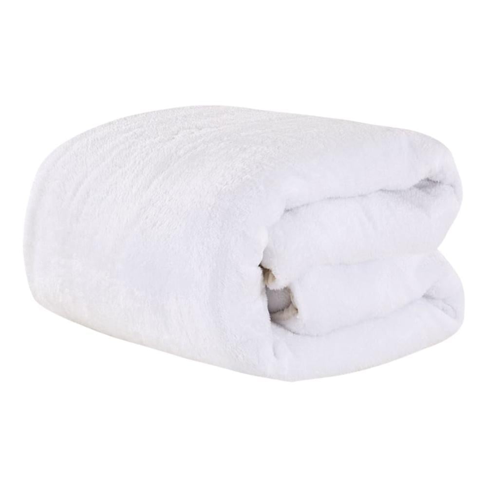 مفرش شتوي مزدوج مخمل فرو محفور 6 قطع - اورنيلا - بيج فاتح