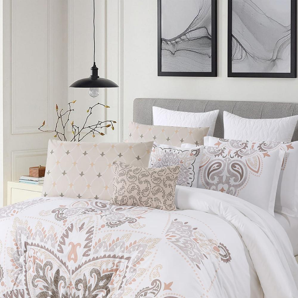 مفرش صيفي مزدوج 10 قطع - ريفيرا - ابيض