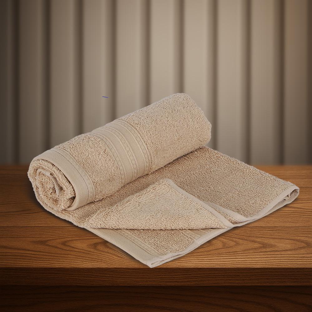 منشفة قطن - سولافين - مقاس كبير - 100*200 -بيج