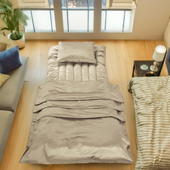 بكج للرحلات والضيوف - 3 قطع - بيج غامق