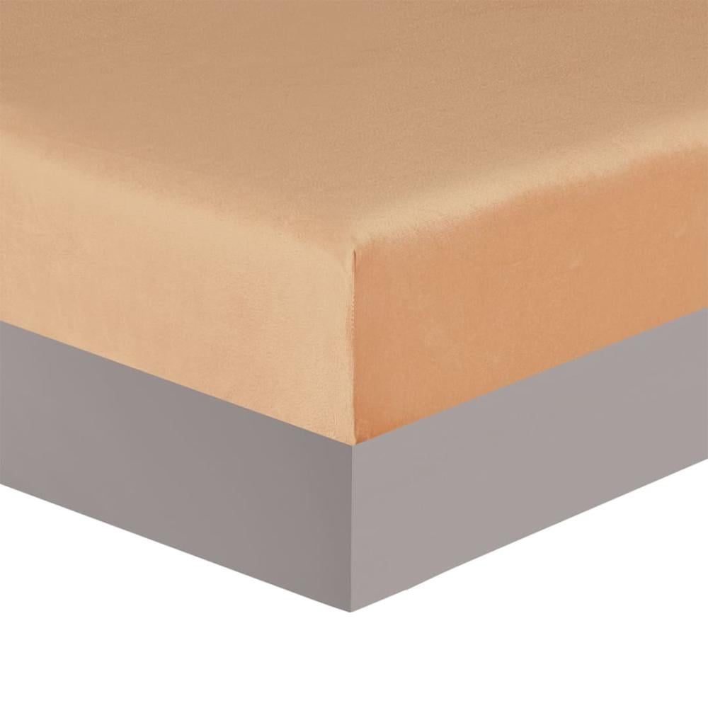 مفرش شتوي مخمل مفرد ونص 4 قطع - تالورا - ابيض - بني