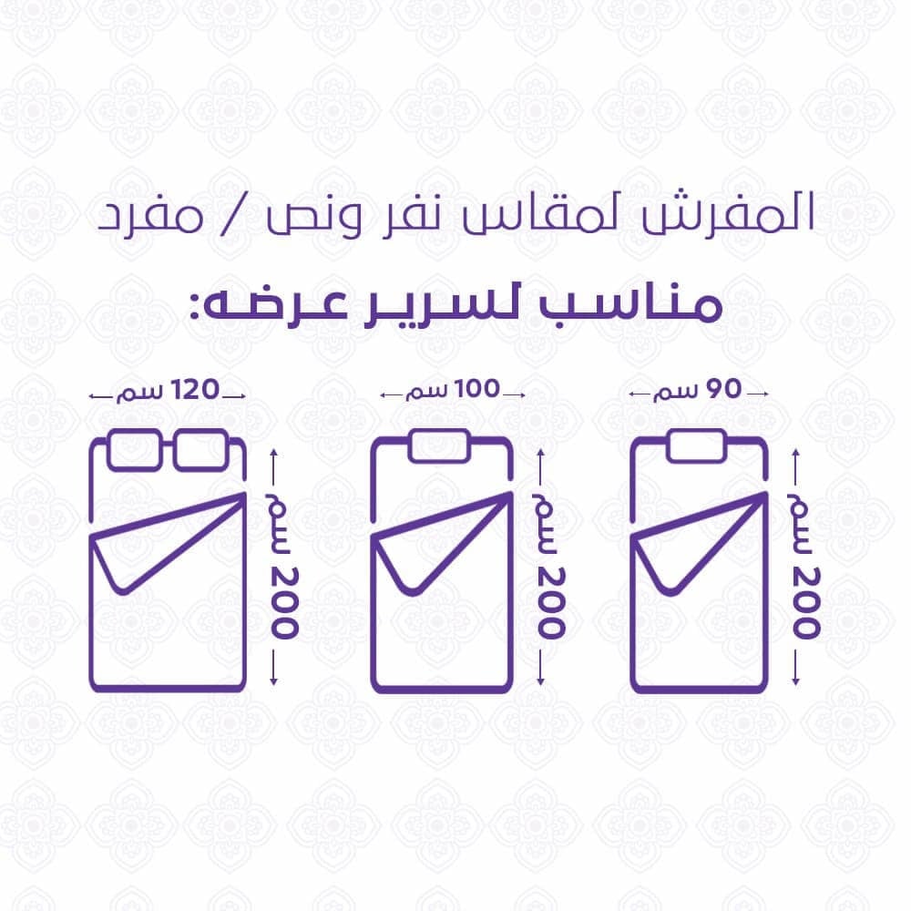 مفرش أطفال صيفي مفرد ونص 4 قطع - فابي - لحمي -أحمر - أسود