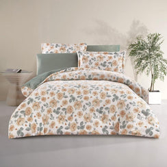 مفرش شتوي مخمل مفرد ونص 4 قطع - تالورا - سكري - أخضر